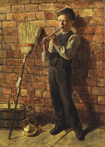 Toile peinture murale Edward Worrall oeuvre musicale 60x90cm pour décoration salon