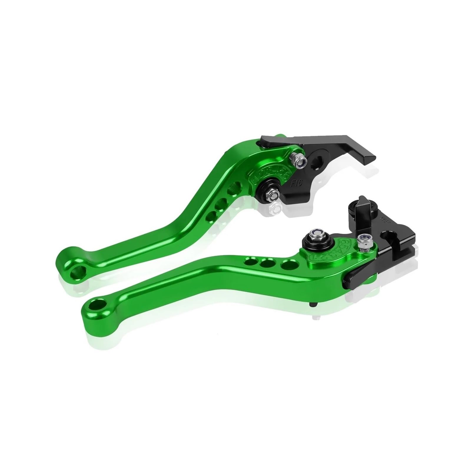 Mbpbvrvaf One Color Handlebar Clutch Brake Universal For Suzuki Motorbike Accessories Modification Alloy Cnc Motorcycle Clutch Brake Handle Drum Lever Adjustable Clutch Leve(A)