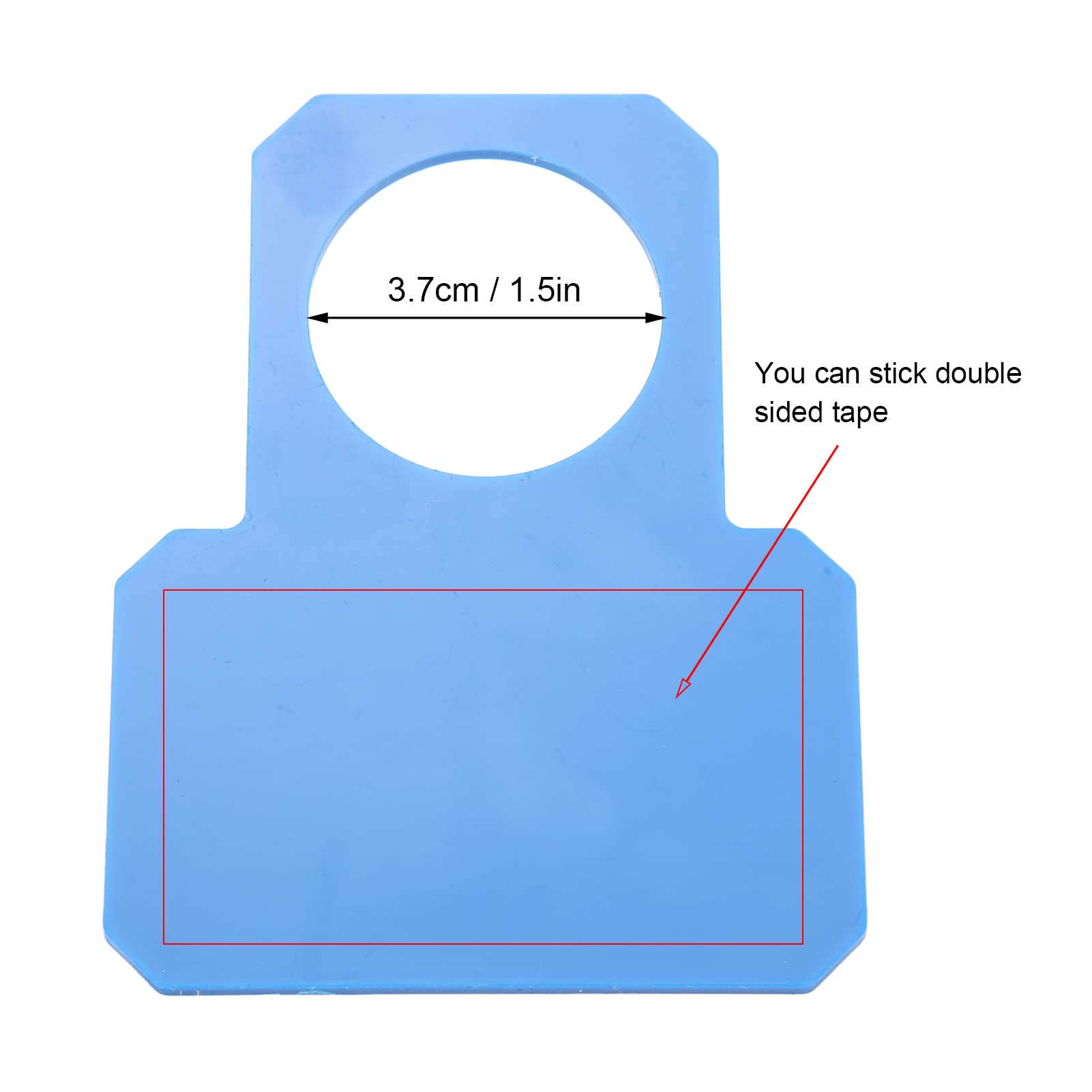 2 PCS Swimming Pool Pipe Fixing Holder Hose Support Mount Bracket with 2 Hose Clamps Above Ground Pool Accessories Suitable for Swimming Pool Preventing Pipe Sagging