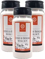 Kit 3X: Extrato de Baunilha em Pó Natural Good4me 80g