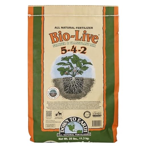 Best garden fertilizer mix Organic Bio-Live Fertilizer Mix 5-4-2