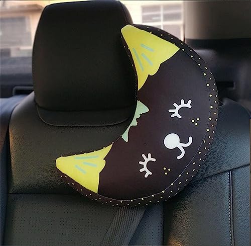 Image of Car Seat Belt Pillow Cover for Kids Shoulder Neck Support Protector Pad Soft Car Safety Belt Sleeping Head Cushion Auto Pillow for Travel Airplane Pushchair