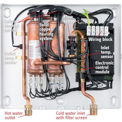 Image of Stiebel Eltron Tempra 20 Plus Tankless Water Heater, 19.2kW, White