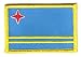 Aufnäher Patch Aruba Fahne Flagge FLAGGENMAE®