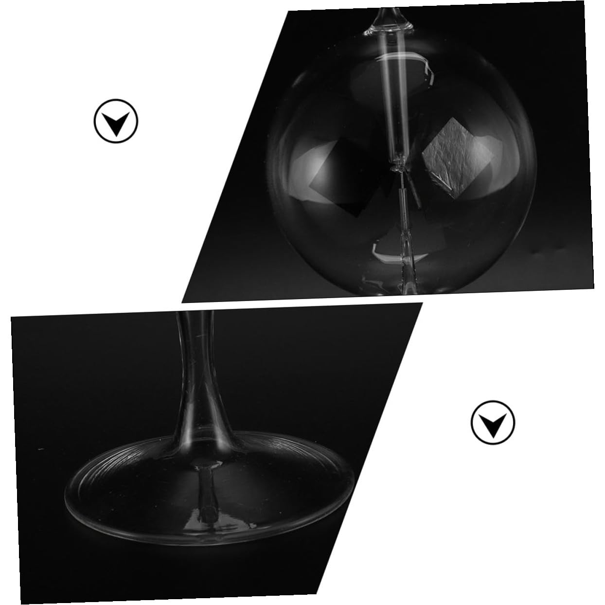 Gatuida Molino de Viento Solar Medidor de Radiación Rueda Giratoria Manual y Vidrio Borosilicato