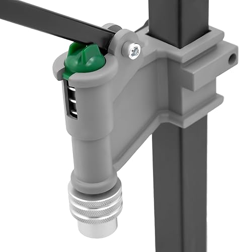 Miniatura 7 de Taponadora manual de botellas de perfume de escritorio de base corta, máquina de herramienta de tapado de altura ajustable para diámetro exterior de