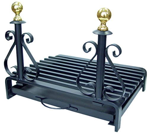 Imex El Zorro 10903 - Parilla para chimenea con cajón (46 x 36 cm)