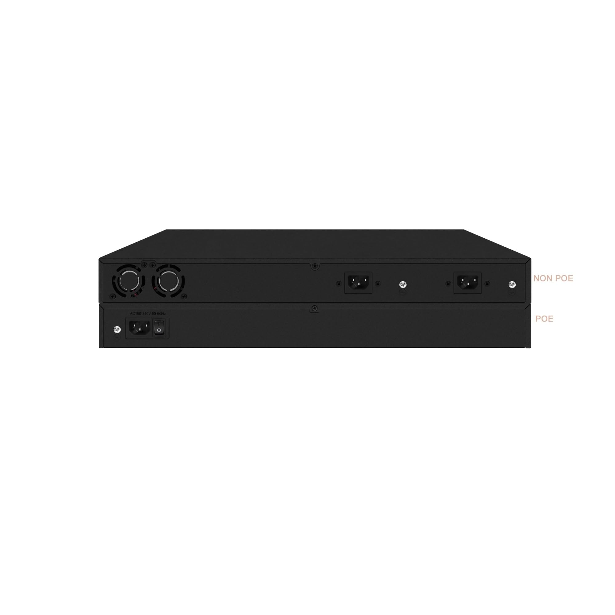 OSHZIKJII 24-port 2.5G P-O//E or non managed switch with 6 * 10G s-f.p+ uplink(Poe)