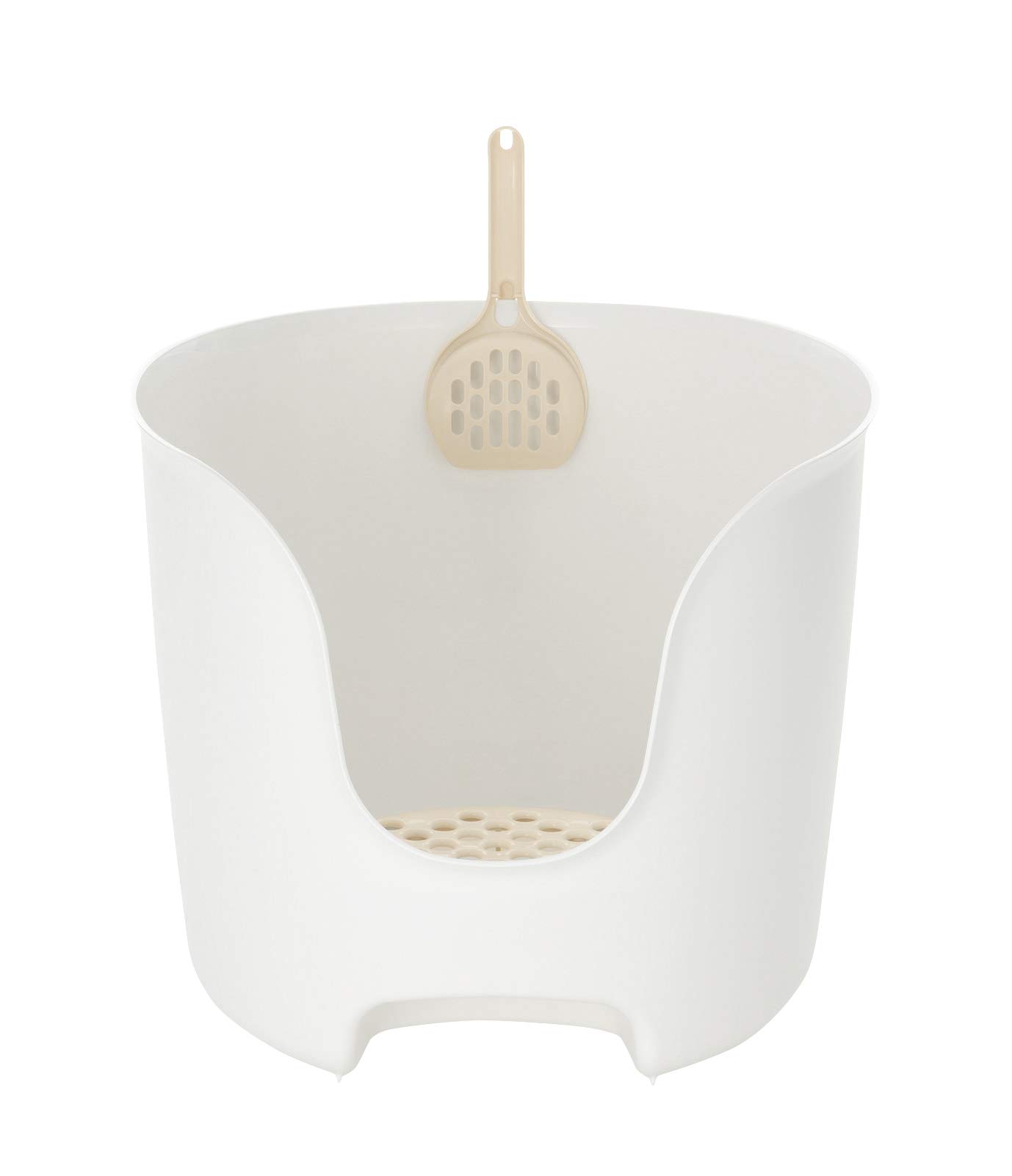 Amazon.co.jp: Richell Cat Litter Box, Lapre High Wall Cat Toilet