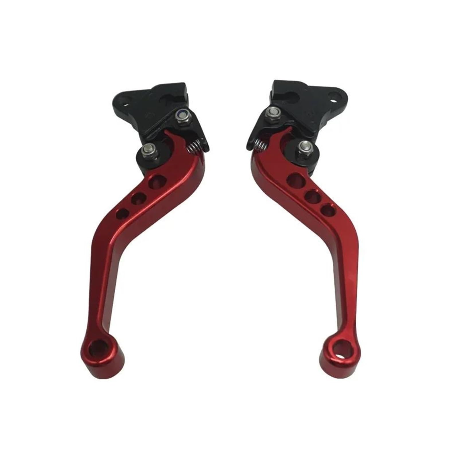 Motorbike Hand Levers For CG125 Motorbike Modification Adjustable Handlebar Set Motorcycle Brake Handle CNC Clutch Drum Brake Lever Handle Motorbike Clutch Lever(4)