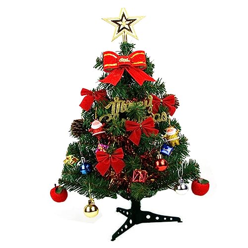 STOBAZA Conjunto De 25 Peças De Mini Árvore De Natal Árvore De Natal Falsa Decorações De Natal Árvor