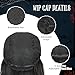 S-noilite Lydia Deetz Wig, Black Ghost Bride Costume Wig and Detachable Bun with Chocker for Girls Women's Halloween Cosplay Party 16 inch