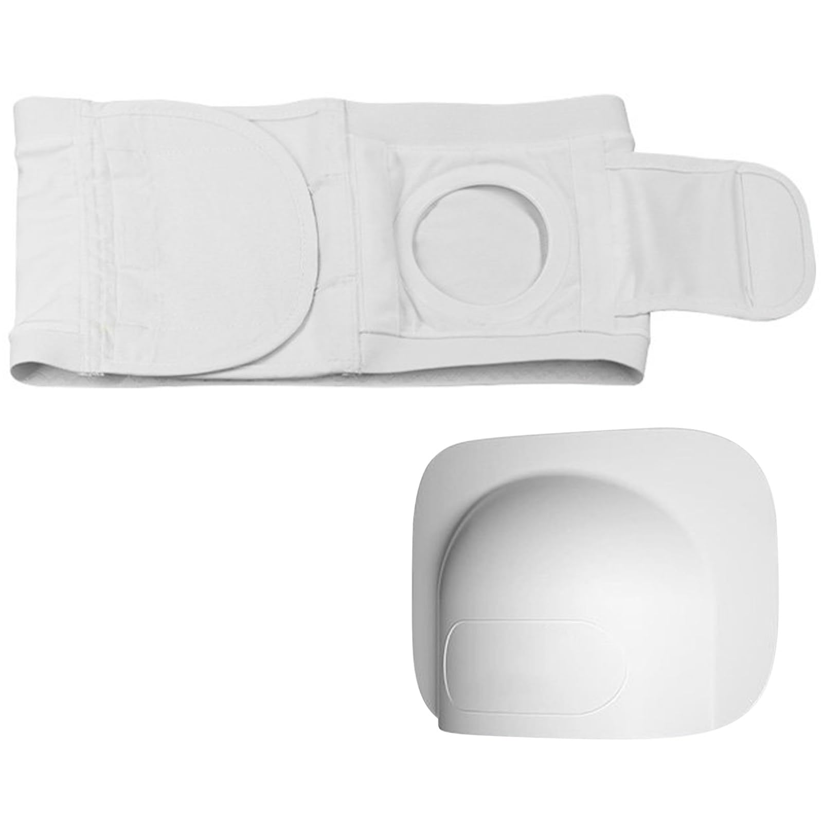 Verstellbare Stoma Bandage, Atmungsaktiver Stoma Gürtel, Beugt Parastomalen Hernien vor, Postoperativer Stomagürtel Zum Schutz Des Stomabeutels(Medium)