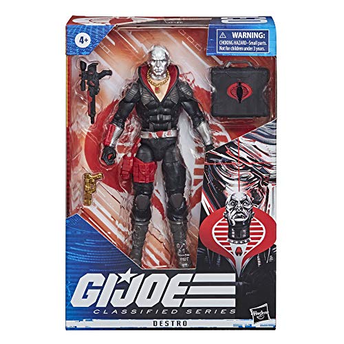 G.I. Joe Classified Series Destro Action Figure 03 Collectible Premium Toy with Multiple Accessories 6-Inch Scale with Custom Package Art