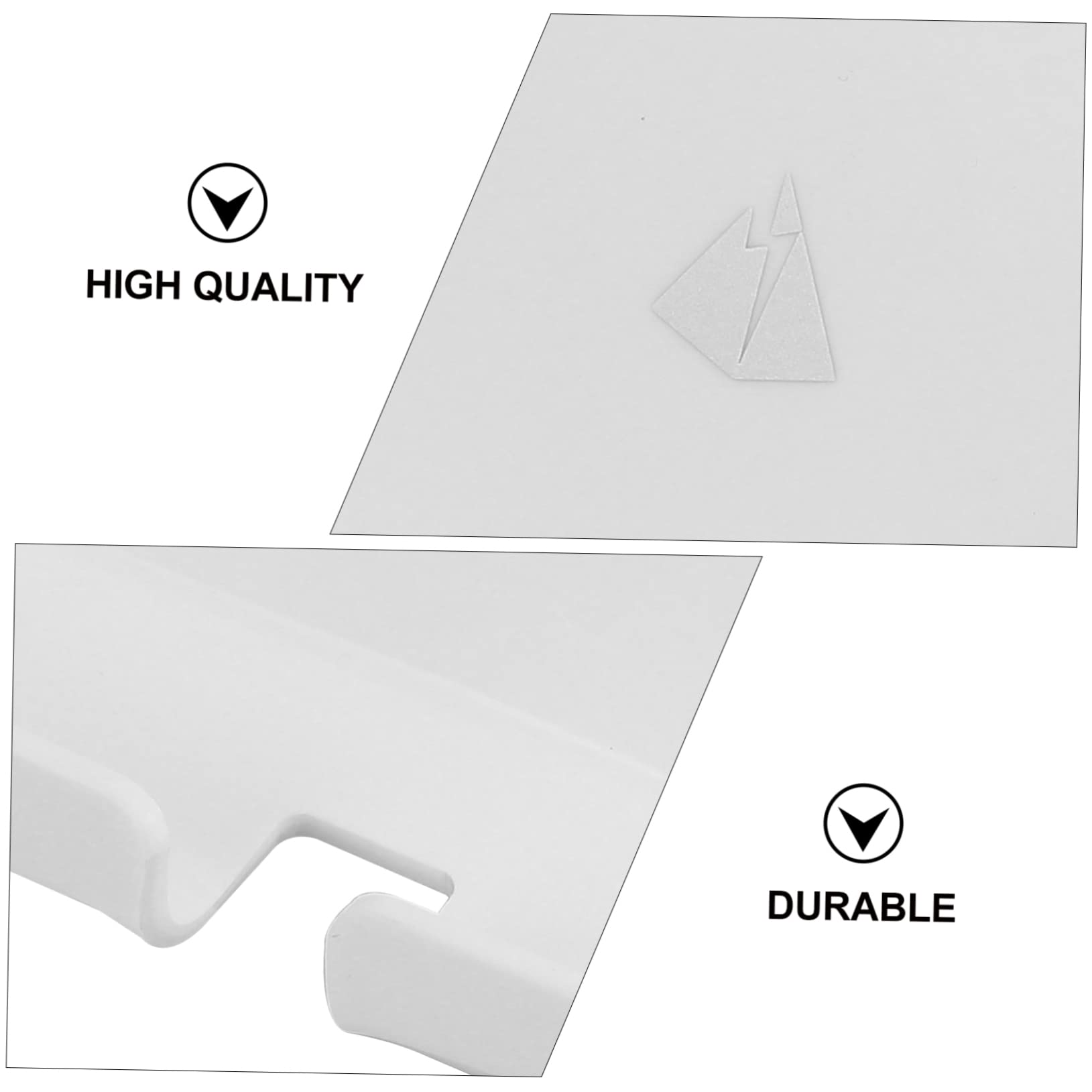 Hemobllo 3pezzi Supporto Murale Per Smartphone e Tablet Senza Acrilico Organizer Per Caricamento Facile e Pratico