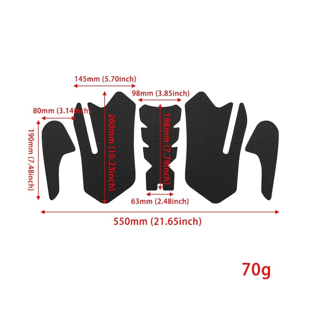 Per Du&cati PANIGALE V2 899 959 1199 1299 Moto Antiscivolo Serbatoio Olio Carburante Grip Laterale Protettivo Decalcomania protezione serbatoio