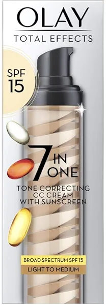 Olay Total Effects Tone Correcting CC Cream SPF 15, 1.7 fl oz
