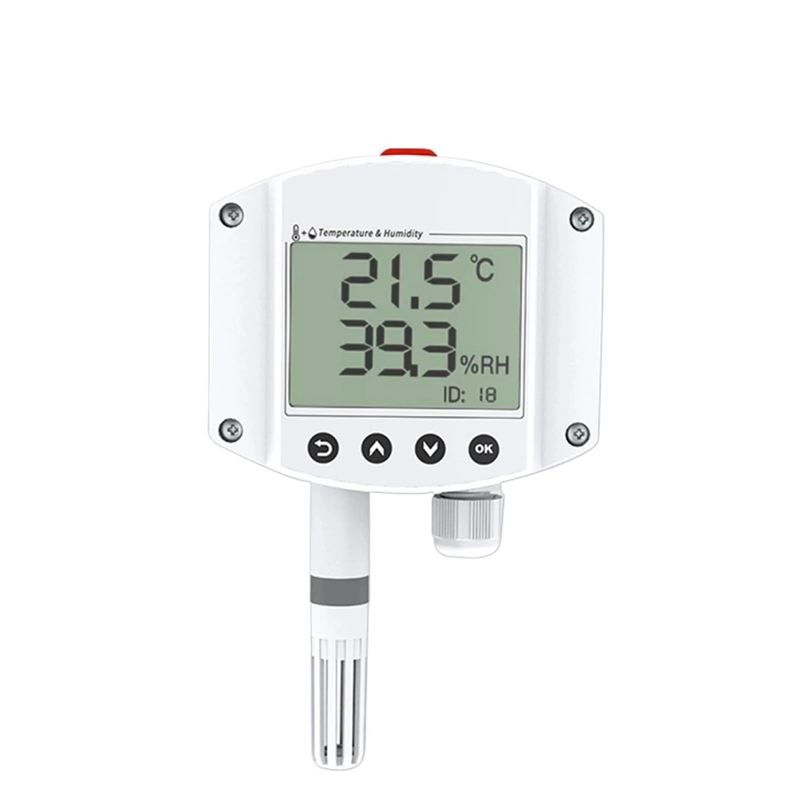 RS485 4-20mA 0-5V 0-10V Zdalny monitor do montażu na ścianie rs485 czujnik przetwornika wilgotności i temperatury(0-10V)