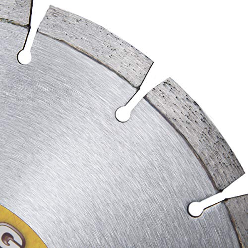 Delta Diamond Mad Dog Hs 12 Inch Segmented Diamond Saw Blade.125 X 1"-20Mm Arbor, Made In Usa, Premium, Wet/Dry, Laser-Welded, General Purpose Cutting Concrete, Masonry, Stone (12") #TOP2