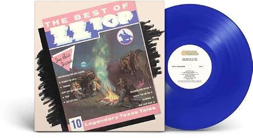 Album Art for The Best of ZZ Top (ROCKTOBER) [Translucent Blue Vinyl] by ZZ Top