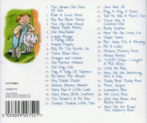 40 Favourite Nursery Rhymes