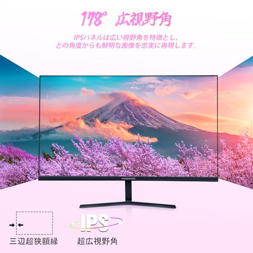 Image of XUNDEFINED 27 inch 100Hz Monitor 1080p with Speaker FHD IPS Monitor 1ms GTG Adaptive Sync 130% sRGB HDMI /Type-C
