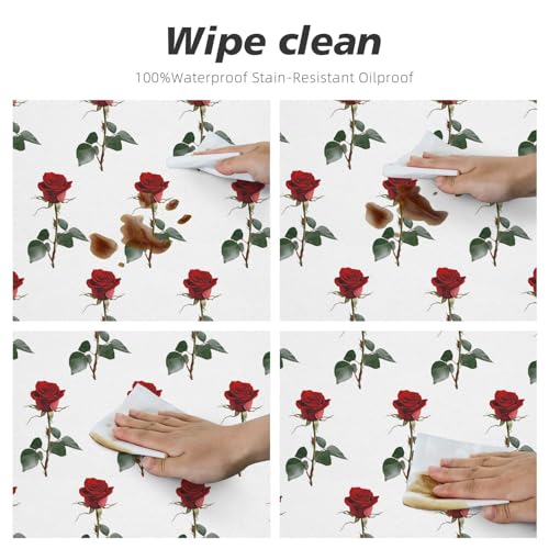 Nappe ronde ajustée imperméable antidérapante polyester 120cm