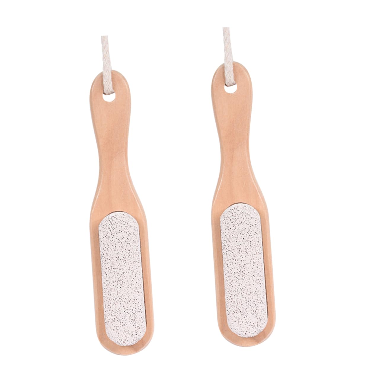 Ipetboom Nail Scrubber Pumice Stone Brush for Foot Cleaning Pedicure Treatment Handle