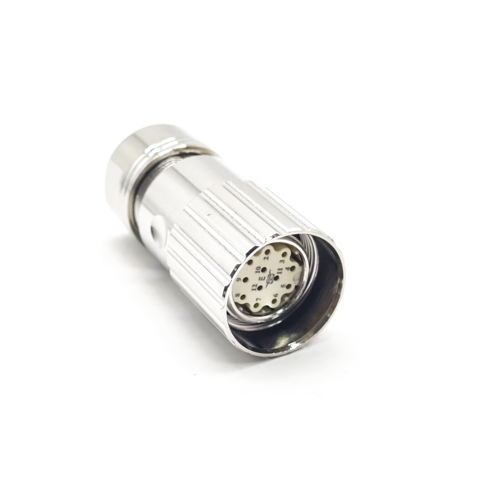 Waterproof M23 Connector Industrial Threaded M23 Female 12Pin