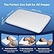 SUPA MODERN Ultra dünne Bauchschläferkissen 40x60 flaches Kissen zum Schlafen, kühlende Kopfkissen flach Orthopädisches Kissen 2,25 inch Höhe, Memory Foam Kissen für Bauchschläfer und Rückenschläfer