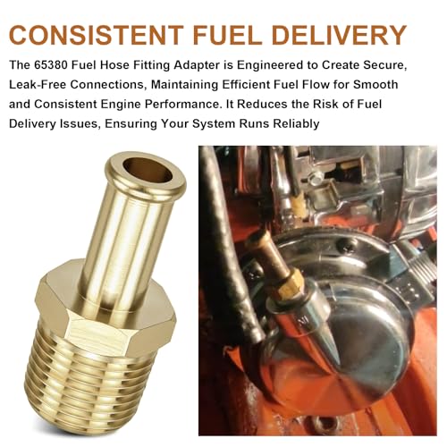 Image of Fuel Hose Line Fitting Adapter for Holley 12-289-11 & 350 SBC Fuel Pump