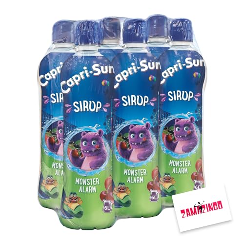 Capri-Sun Monsteralarm Sirup 600ml | Vegan | Getränk mit Fruchtgehalt (6)