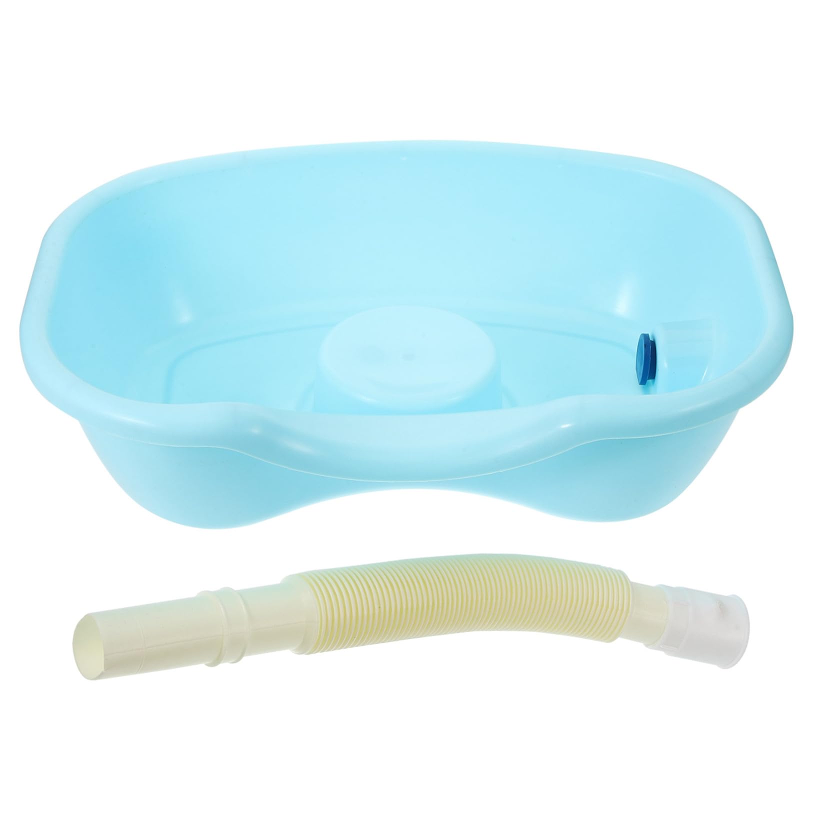 Holibanna Hair Washing Tray for Elderly Bedridden Bedside Shampoo Bowl Large Comfortable Portable for Nursing