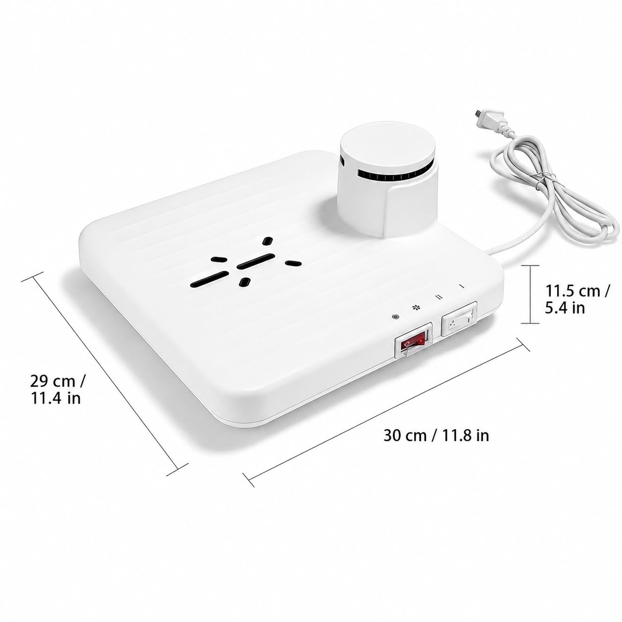 Sèche-linge intelligent avec capteur automatique, moteur 15 000 tr/min, air chaud et froid