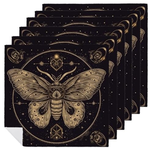 Serviettes de table en tissu lavable pour éliminer le jetable dîners lot de 6 - 2