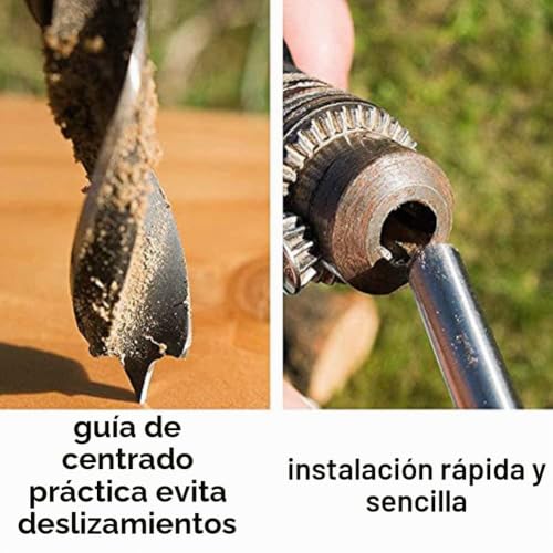 Brocas para madera extra largas 8 Imagen adicional