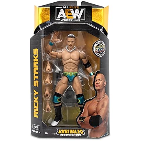Ringside Ricky Starks - AEW Unrivaled 9 Toy Wrestling Action Figure Cover