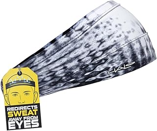 Halo Headband Bandit - 4" Wide Pullover Sweatband Running Headband Men Women Absorbent Soft Comfortable.Channels Sweat Out of Your Eyes Keeps Hair in Place No-Slip