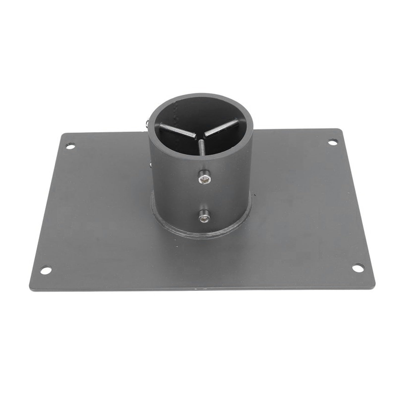 CHICIRIS Adapter do Płaskiej Rury Zestaw do Montażu Satelitarnego dla łatwej Instalacji Anteny Dachowej ze Stopu Aluminium, 2 Jednostki