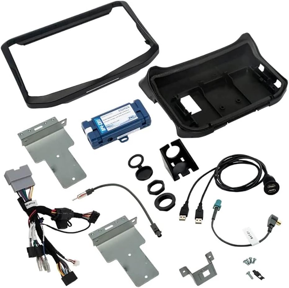 Super Sale 🛒 Stinger SR-JK11H Installation Kit for Heigh10 UN1810 Multimedia Head Unit (not included), Compatible with Jeep Wrangler JK 2011-2018. Retain Your Factory Features and add Apple CarPlay & Android Auto.