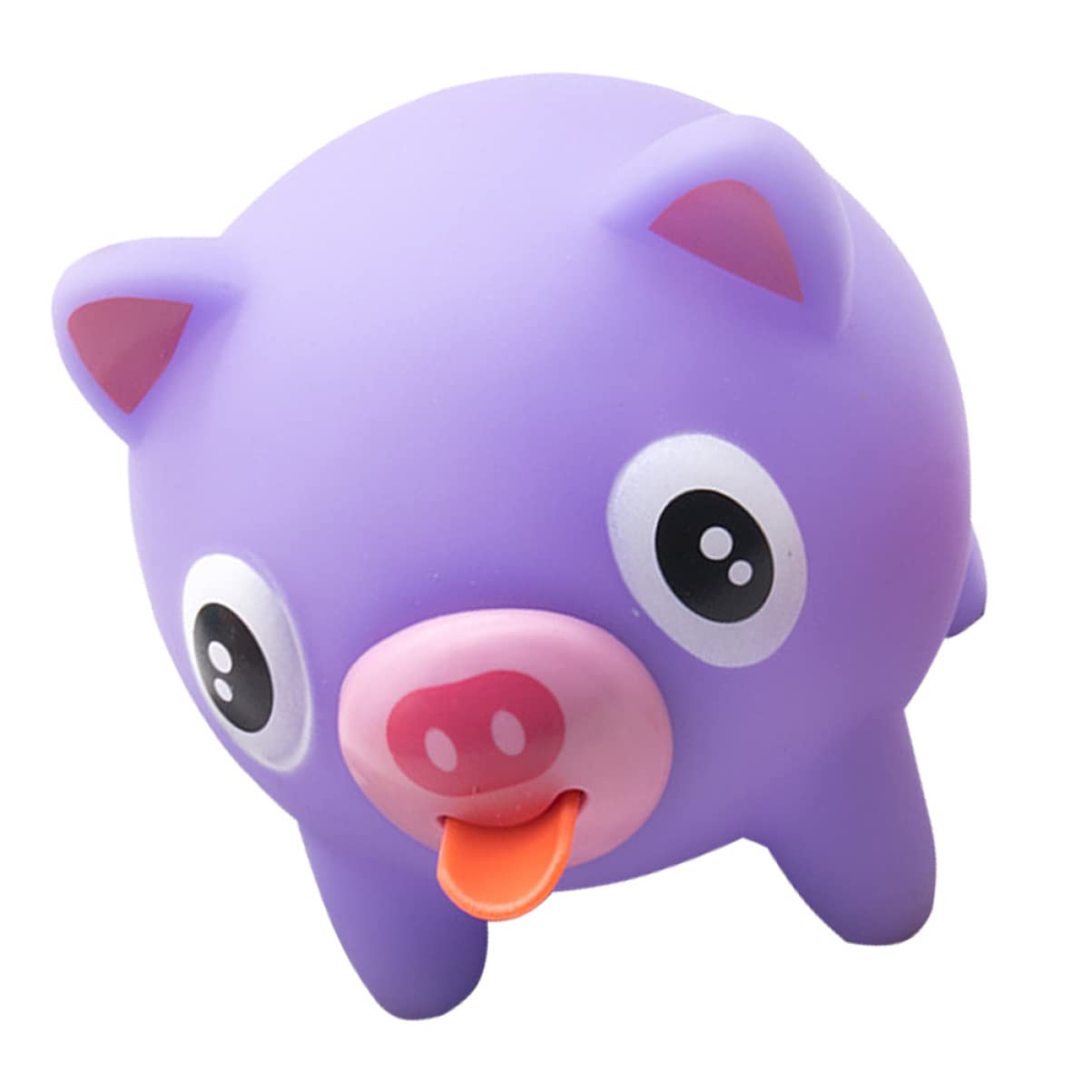 TOYANDONA Squeeze Toy for Kids - Pig Tongue Stick Out Animal Tongue Out Toy Squeeze Ball for Stress Relief Fun Kids Adults Birthday Party Favors