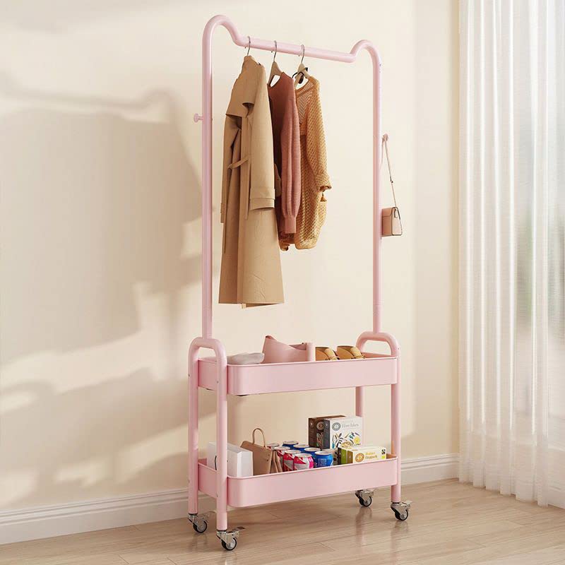 Amazon｜LJCYHYM ハンガーラック パイプハンガーラック 洋服ラック 2