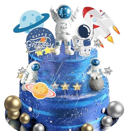 Ya en mundofriki.es: Ahaimy 28 Piezas Decoración Tarta Astronauta Decoración Tartas De Astronauta Decoración Tartas Espaciales Figuras De Astronauta Cumpleaños Para Fiestas Temáticas, Cumpleaños, Bautizos