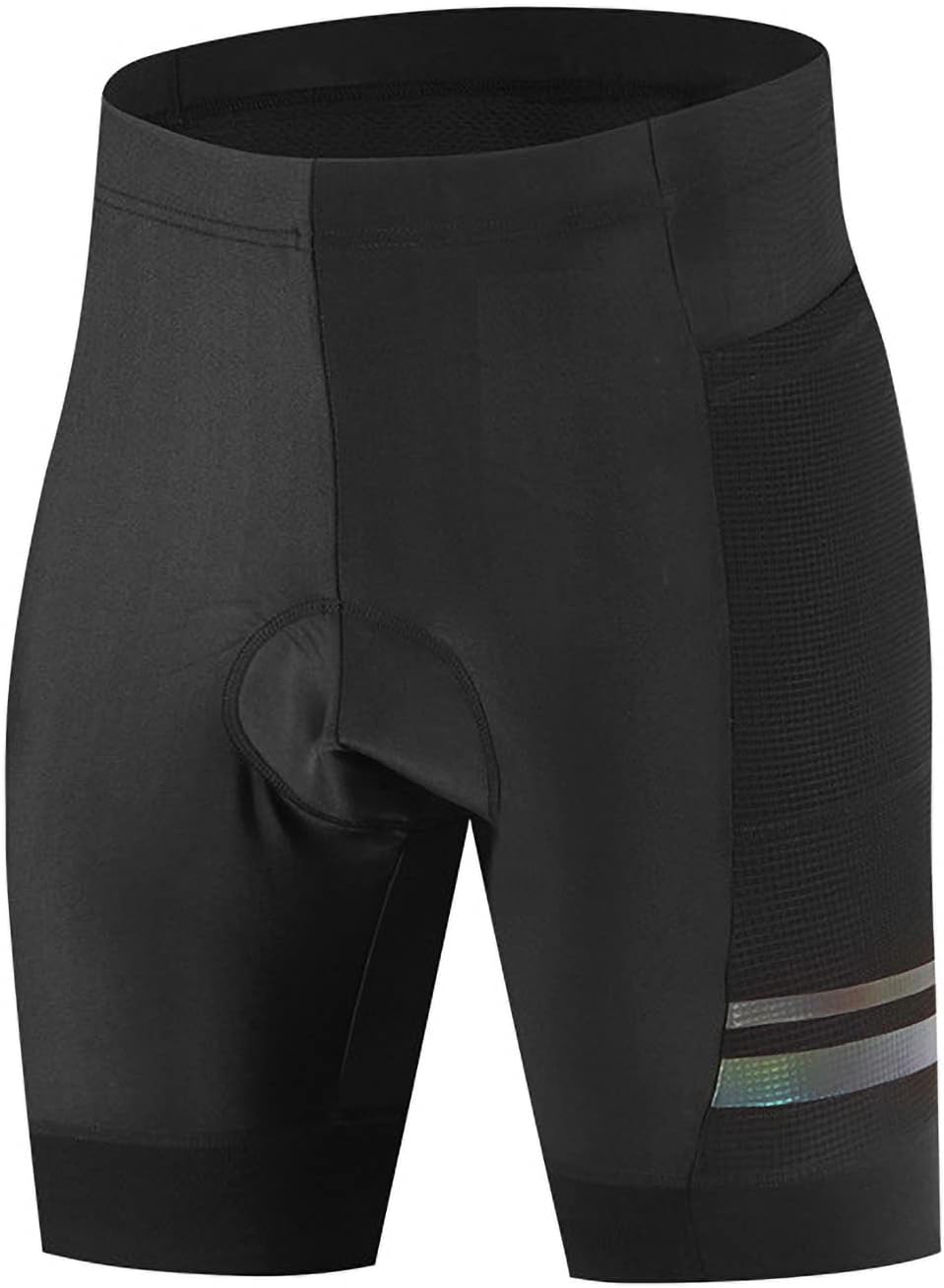 XYXYMM Men's Cycling Shorts 3D Padded,Men's Bicycle Shorts Lightweight Quick Dry, Breathable MTB Shorts with Anti-Slip and Reflective Logo Design
