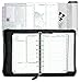 Day-Timer Desk Size Multi-Pocket Organizer, 5 1/2 x 8 1/2 Page Size, Black Cover (40671)