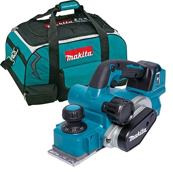 Mak DKP181Z DKP181 18V LXT 82mm Brushless Planer with LXT400 4pcs Tool Bag