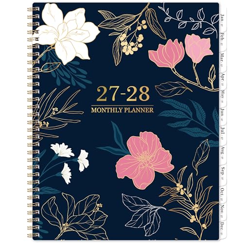 2027-2028 Monthly Planner/Calendar - Jan. 2027 - Dec. 2028 9 x 11 Calendar Planner 2027-2028 2 Year Monthly Planner 24 Monthly Tabs 2-Size Pocket