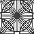 Metal Privacy Screen Outdoor Privacy Screen Fence 72" H×36" W Freestanding Decorative for Patio Outdoor Privacy Panels Decorative Divider for Porch Balcony Lawn (Black-Flower)