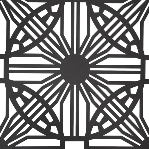 Metal-Privacy-Screen-Outdoor-Privacy-Screen-Fence-72-H36-W-Freestanding-Decorative-for-Patio-Outdoor-Privacy-Screen-Privacy-Panels-Decorative-Divider-for-Porch-Balcony-Lawn-Black-Flower Metal Privacy Screen Outdoor Privacy Screen Fence 72 H36 W Freestanding Decorative for Patio Outdoor Privacy Screen Privacy Panels Decorative Divider for Porch Balcony Lawn Black Flower