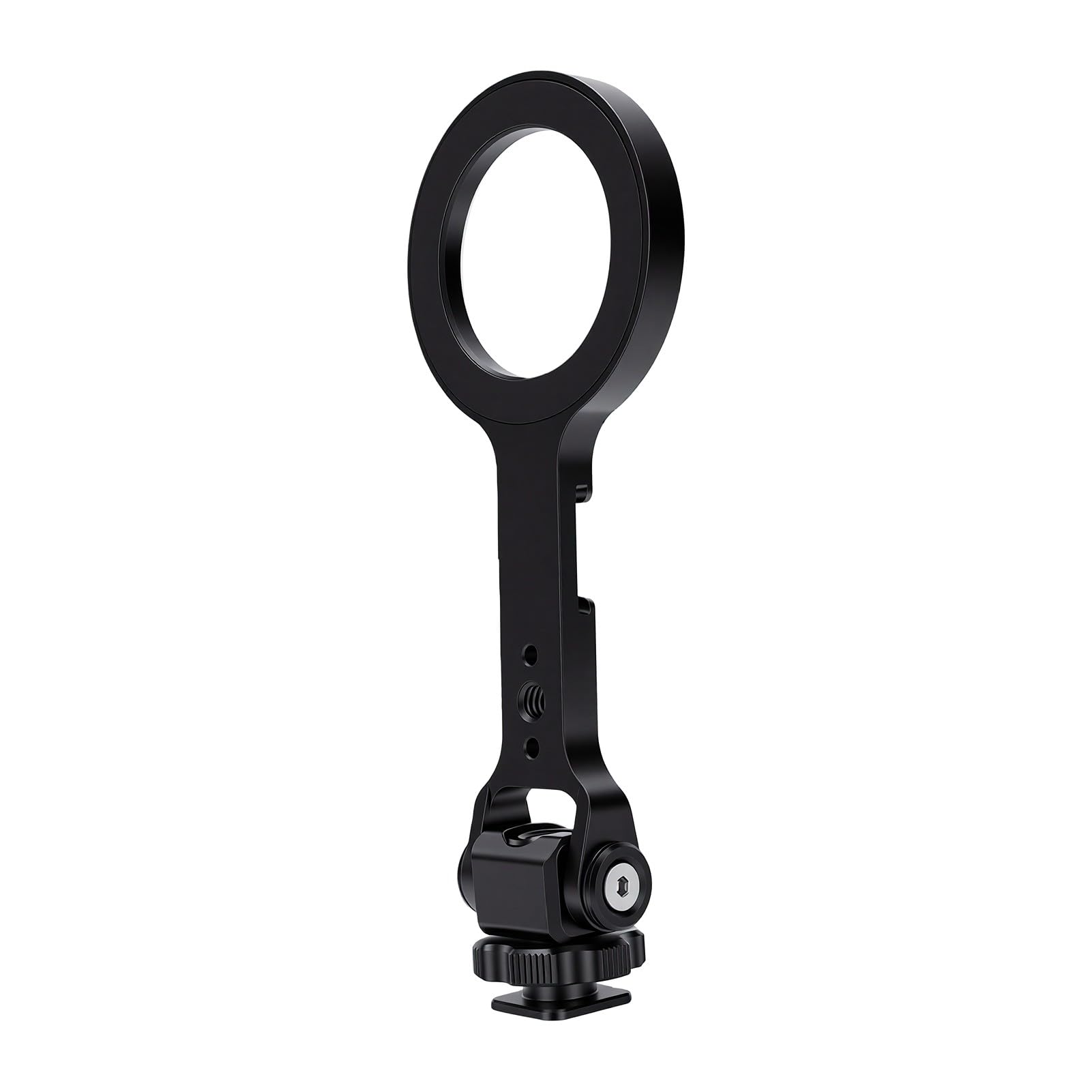 Magnetic Camera Phone Mount, Metal Adjustable Holder | Compatibilità universale con dispositivi , attacco per fredda, leggero e portatile